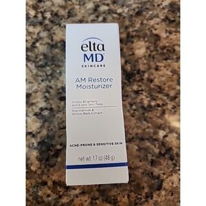 EltaMD AM Restore Facial Moisturizer 1.7oz – Antioxidant Hydrating SPF-Free
